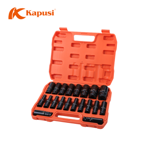 Bộ đầu tuýp KPS 20PC 1/2 ĐEN DÀI (8 --> 24, 27, 30, 32) K-6556