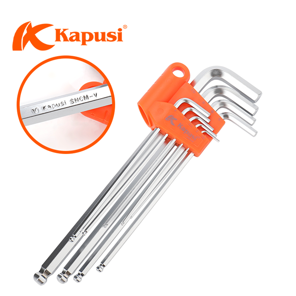 Bộ lục giác KAPUSI BI TRẮNG MỜ K-0191