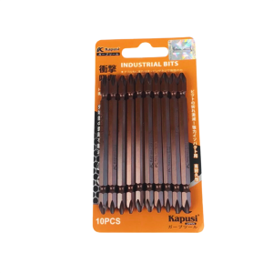Đầu bắt vít KAPUSI Nâu 100mm THẲNG eo K-7173
