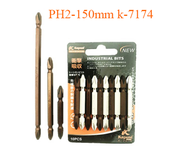 Đầu bắt vít KPS Nâu 150mm THẲNG K-7174