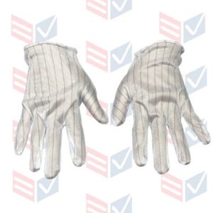 Găng tay vải kẻ sọc TN-035