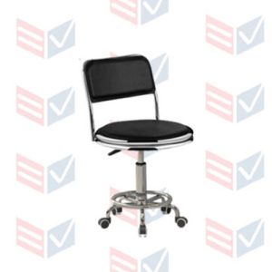 Ghế tĩnh điện tựa đen có vành TN-012