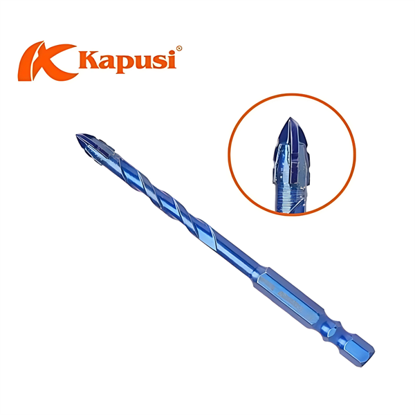 Khoan đa năng 4 cạnh 12ly KPS XANH DÀI 120mm K-3519