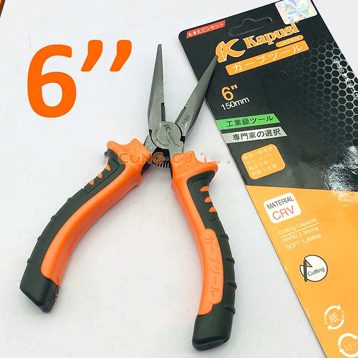 Kìm nhọn 6in Kps K-8036 Xám