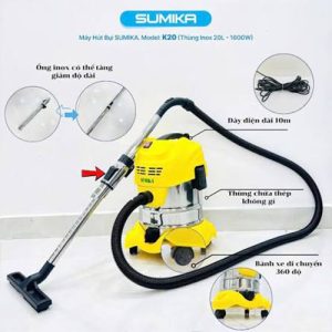 Máy hút bụi Sumika, HiClean, Kraffer, Sacons và IPC