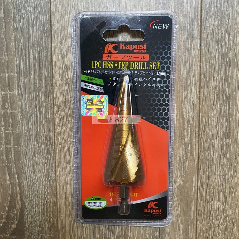 Mũi khoan tháp 4-22 Thẳng KPS vỉ, Đuôi lục giác K-3235