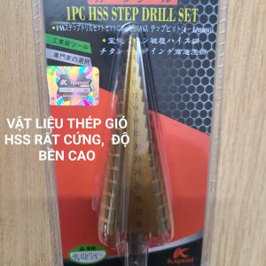 Mũi khoan tháp 4-32 thẳng KPS vỉ, Đuôi lục giác K-3236