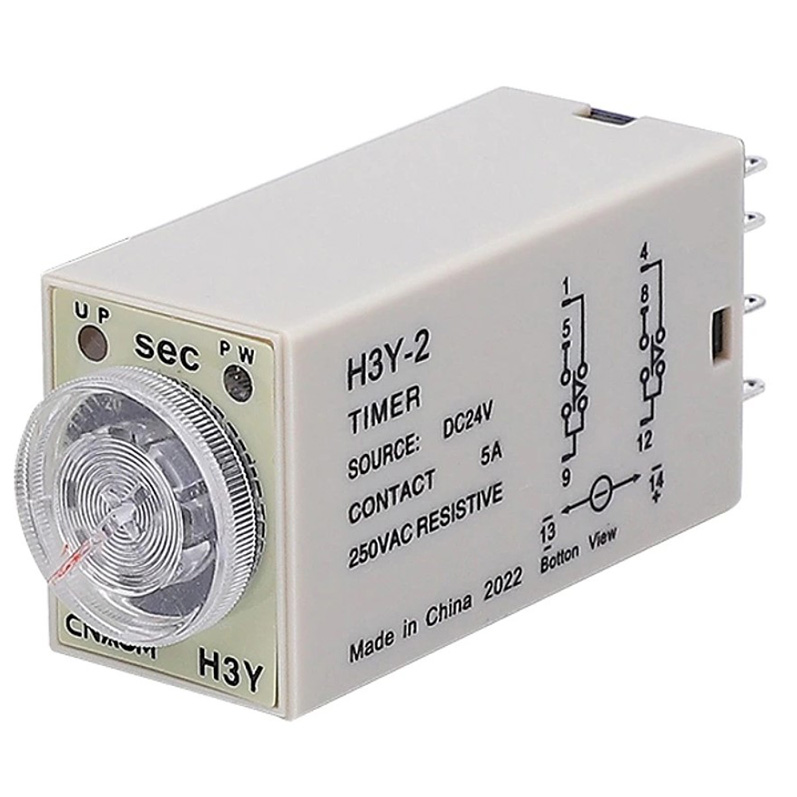 Rơ le / Relay Thời Gian Timer Omron H3Y-2
