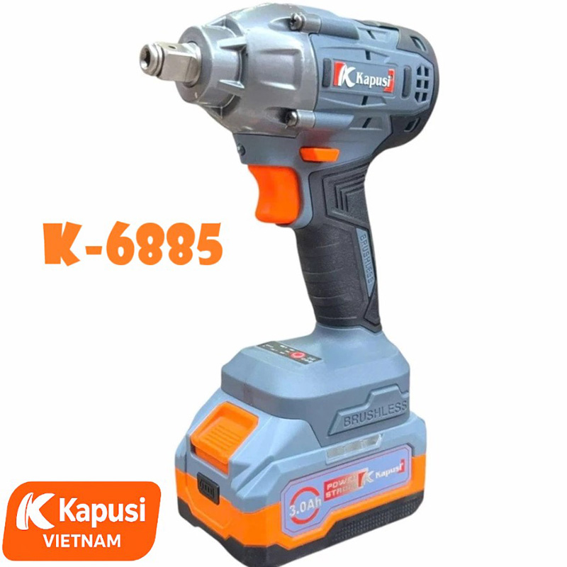 Súng mở ốc KPS K-6885, KHÔNG PIN, 21V, 108F, 450N