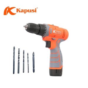 Thân Máy khoan pin 12V KPS K-6877 tay xám viền cam