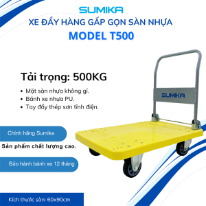 Xe đẩy sàn nhựa Sumika